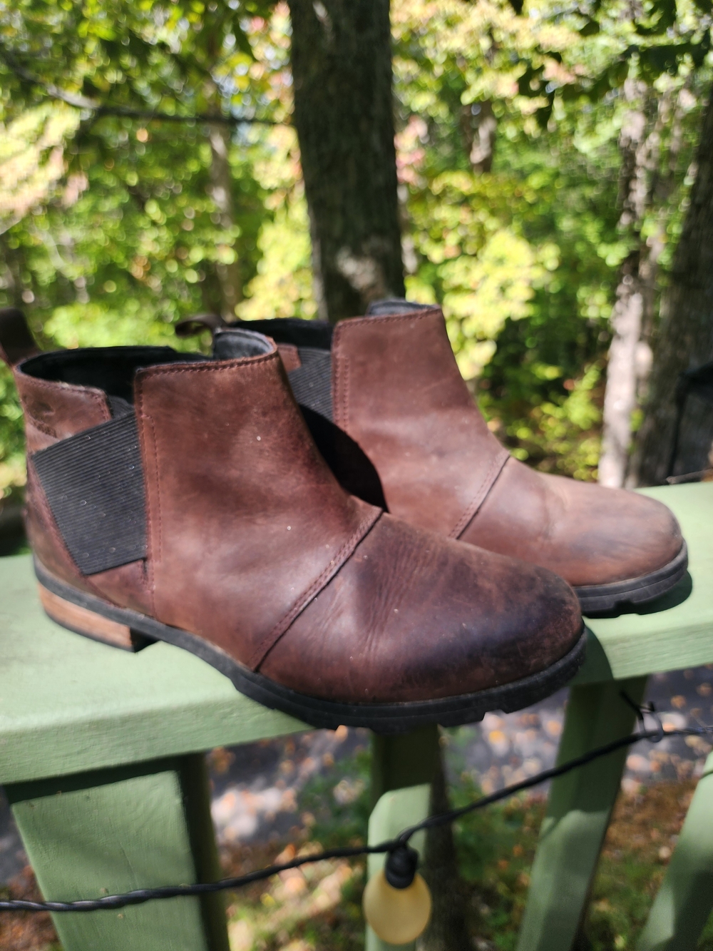 Sorel Leather Ankle Bootie